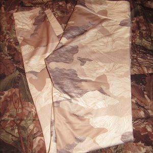 Joy Lab, Tan/Camo Leggings, XL